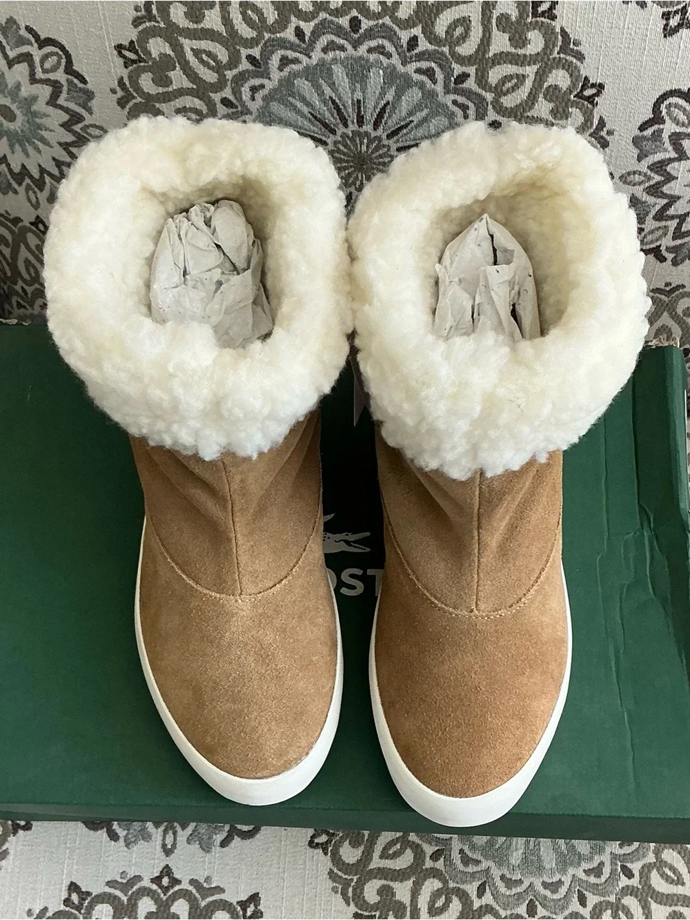 Vintage Toddler Lacoste Trantham Boots -New in Box